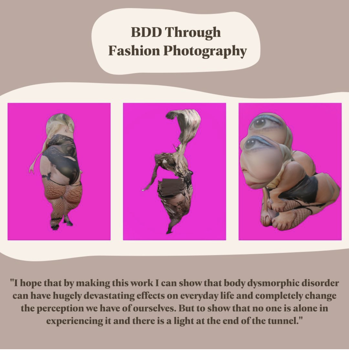 BDD through fashion photography