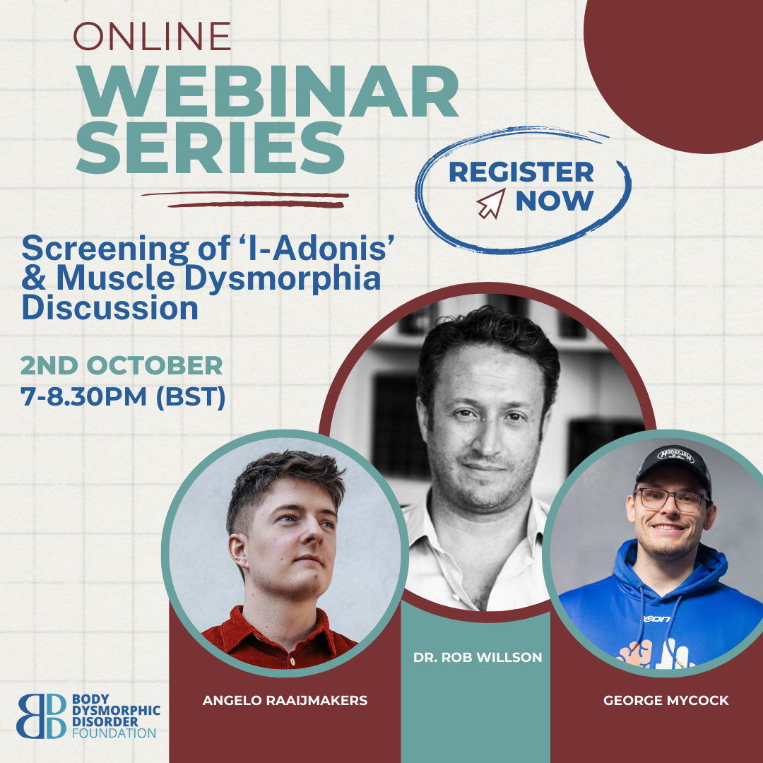 Webinar Series – Film Screening & Muscle Dysmorphia Discussion